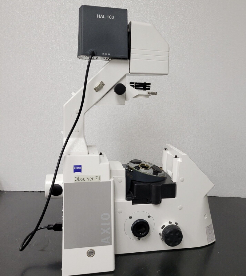 Zeiss Microscope Axio Observer.Z1 Motorized DIC Fluorescence Inverted Stand - microscopemarketplace