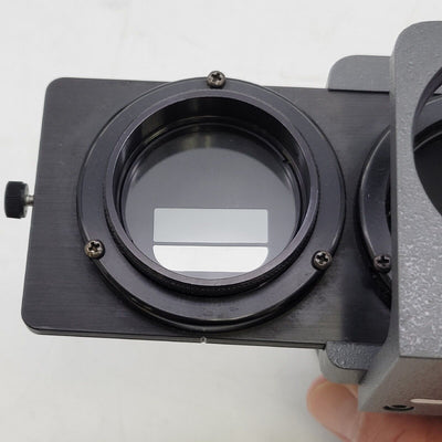 Hoffman Modulation Inverted Microscope Condenser Model EP4 40mm WD 0.5NA HMC 40 - microscopemarketplace