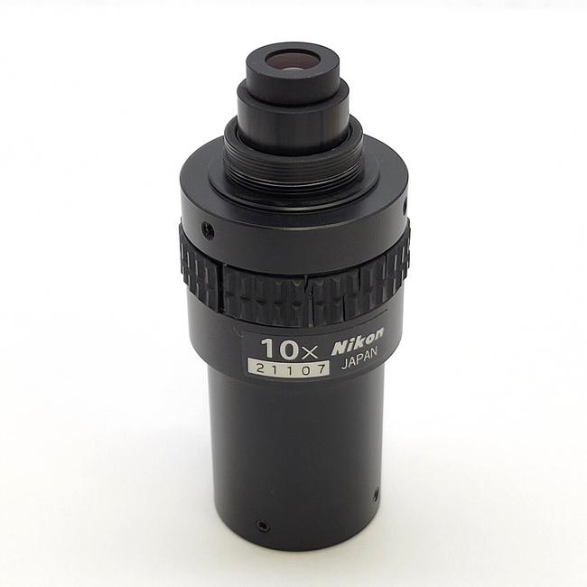 Nikon 10x Objective for Toolmakers Measuring Microscope - microscopemarketplace