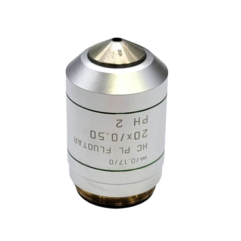 Leica Microscope Objective HC PL Fluotar 20x Ph2 Phase Contrast 506506 - microscopemarketplace