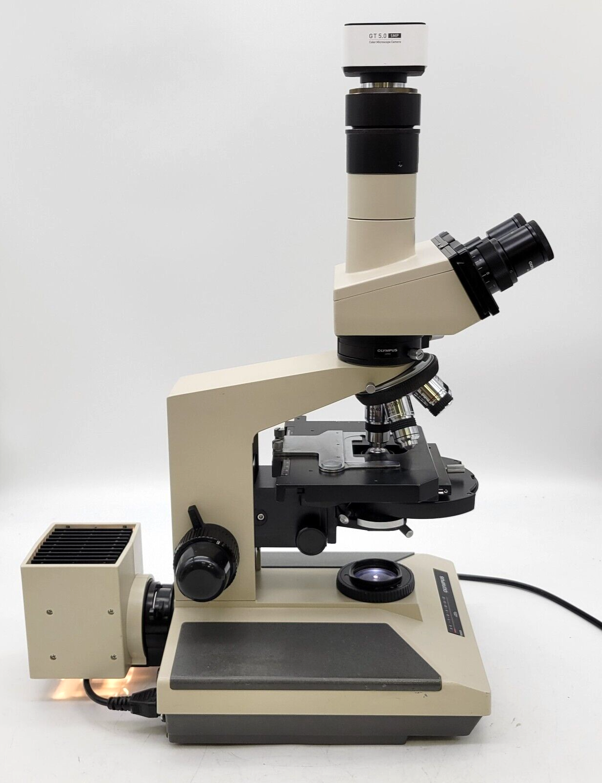 Olympus Microscope BH2 with DIC / NIC, Trinocular Head, and Camera BH-2 ...