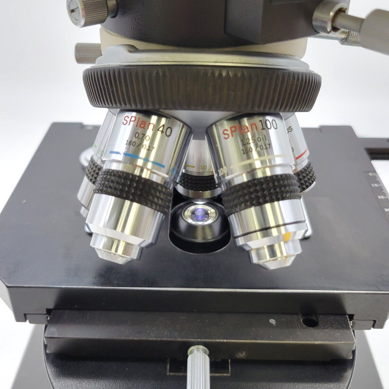 Olympus Microscope BH2 with DIC / NIC, Trinocular Head, and Camera BH-2 - microscopemarketplace