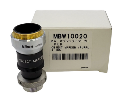 Nikon Microscope Object Marker Objective with Adapter - microscopemarketplace