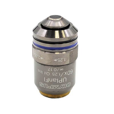 Olympus Microscope Objective UPlanFL 60X Oil Objective - microscopemarketplace