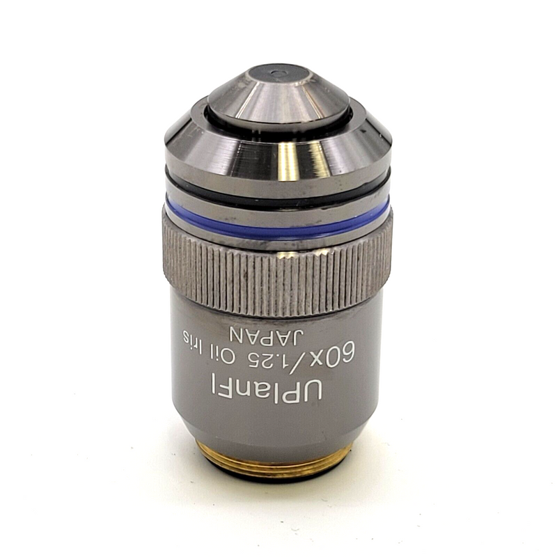 Olympus Microscope Objective UPlanFL 60X Oil Objective - microscopemarketplace