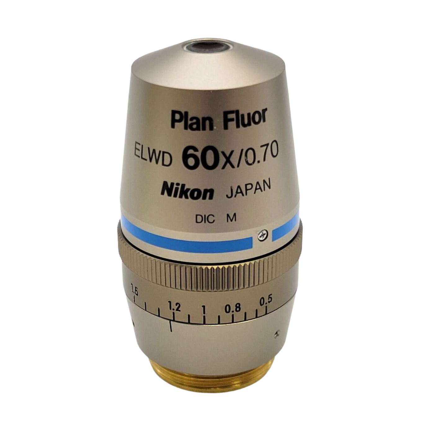 Nikon Microscope Objective Plan Fluor 60x ELWD - microscopemarketplace