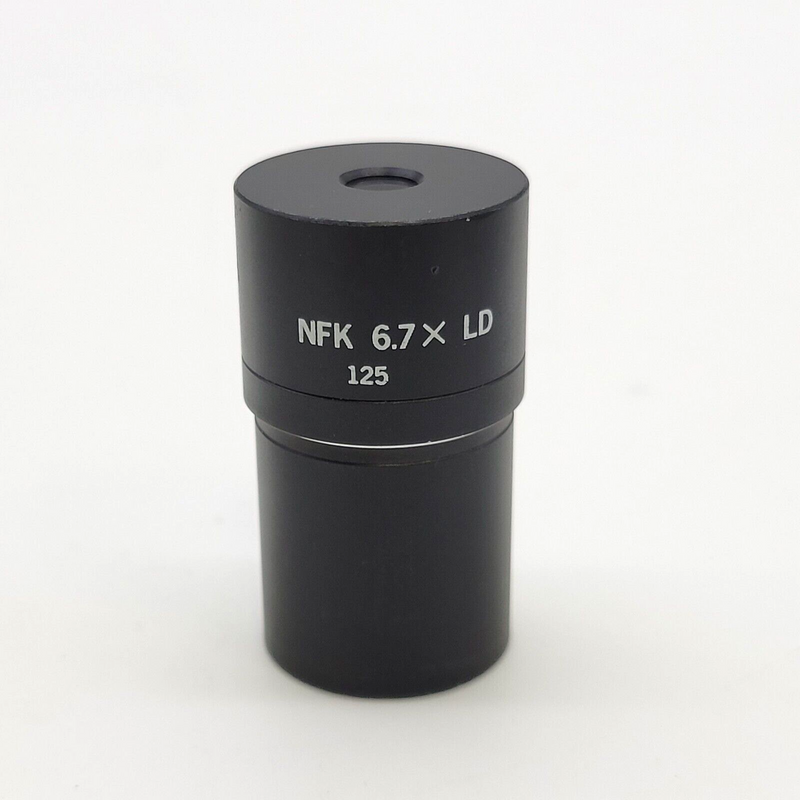 Olympus Microscope Eyepiece NFK 6.7x LD 125 Photo Relay Lens - microscopemarketplace