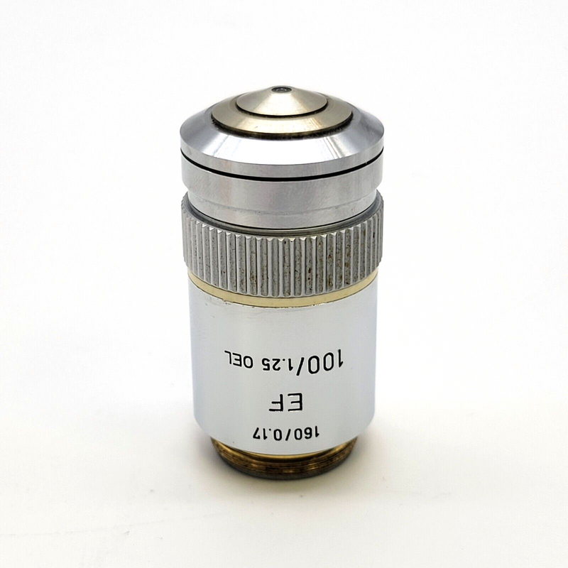 Leitz Microscope Objective EF 100x Oil 160/0.17 - microscopemarketplace