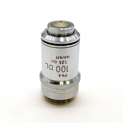 Nikon Microscope Objective 100x DL 1.25 Oil Ph4 Phase Contrast 160/0.17 - microscopemarketplace