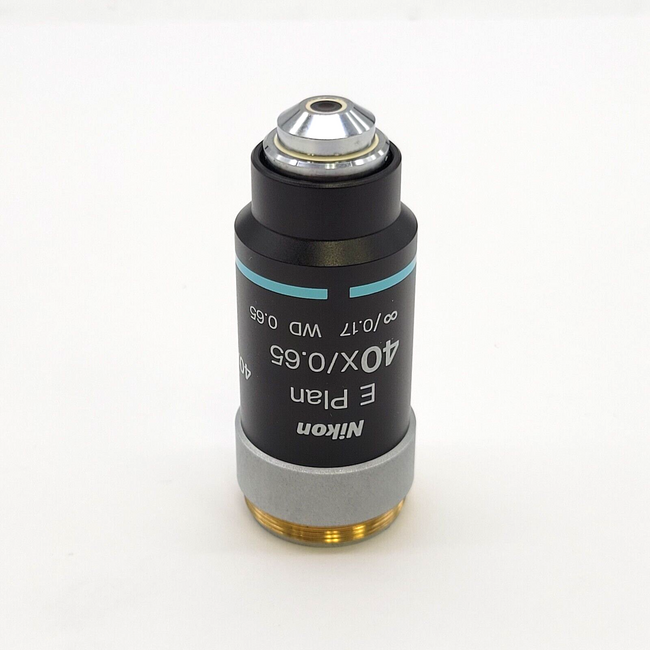 Nikon Microscope Objective E Plan 40x/0.65 for E200 - microscopemarketplace