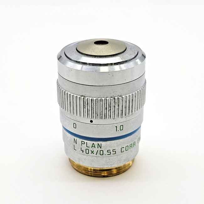 Leica Microscope Objective N Plan L 40x/0.55 CORR Ph2 Phase Contrast 506060 - microscopemarketplace