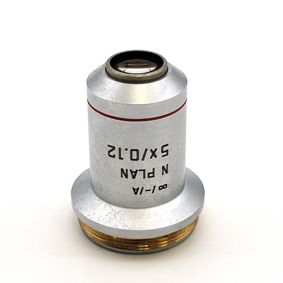 Leica Microscope Objective N Plan 5x ∞/-/A 506087 - microscopemarketplace
