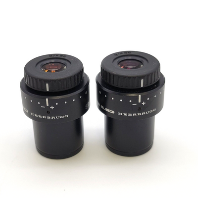 Wild Leica Stereo Microscope Eyepiece Pair 32x/8 Eyepieces - microscopemarketplace