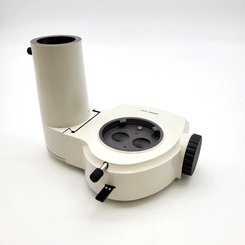 Leica Stereo Microscope Dual Camera Port 10445926 & Phototube 10445931 - microscopemarketplace