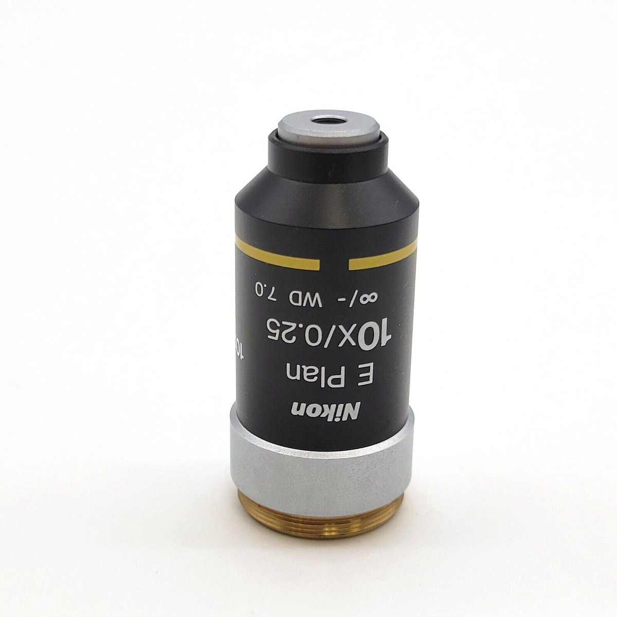 Objective 10x Nikon Microscope Objective E Plan 10x/0.25 for E200 | Microscope ...