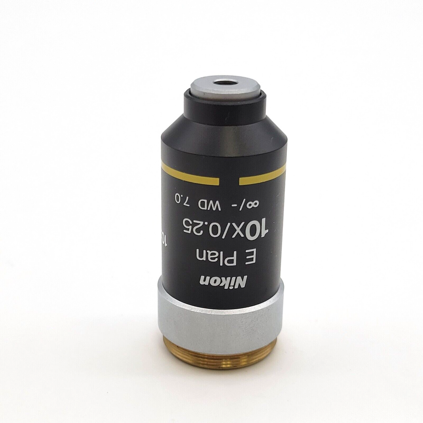 Nikon Microscope Objective E Plan 10x/0.25 for E200 - microscopemarketplace