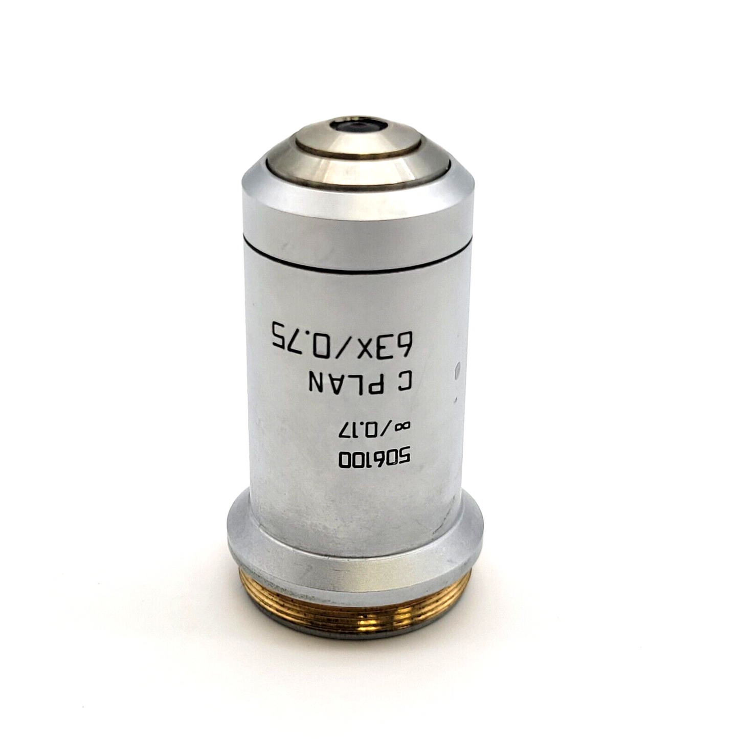 Leica Microscope Objective C Plan 63x ∞/0.17 506100 - microscopemarketplace