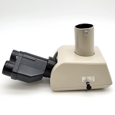 Nikon Microscope Erect Image Trinocular Tilting Ergo Head with BF/DF Illuminator - microscopemarketplace