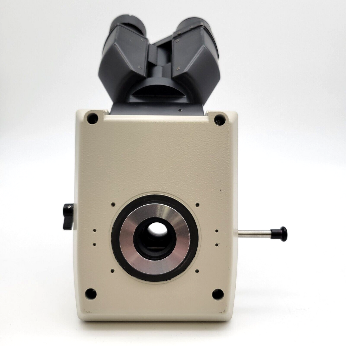 Nikon Microscope Erect Image Trinocular Tilting Ergo Head with BF/DF Illuminator - microscopemarketplace
