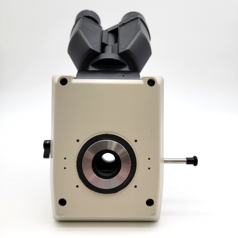 Nikon Microscope Erect Image Trinocular Tilting Ergo Head with BF/DF Illuminator - microscopemarketplace
