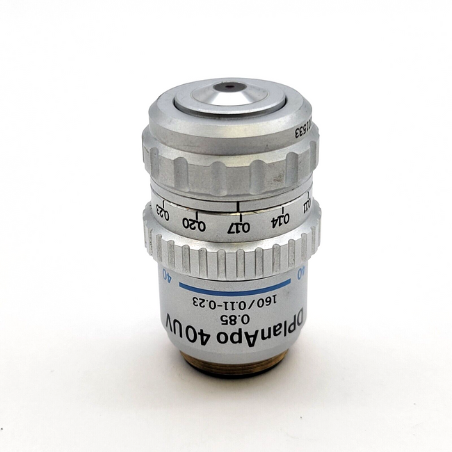 Olympus Microscope Objective DPlanApo 40UV 40x Dry 160/0.11-0.23 - microscopemarketplace