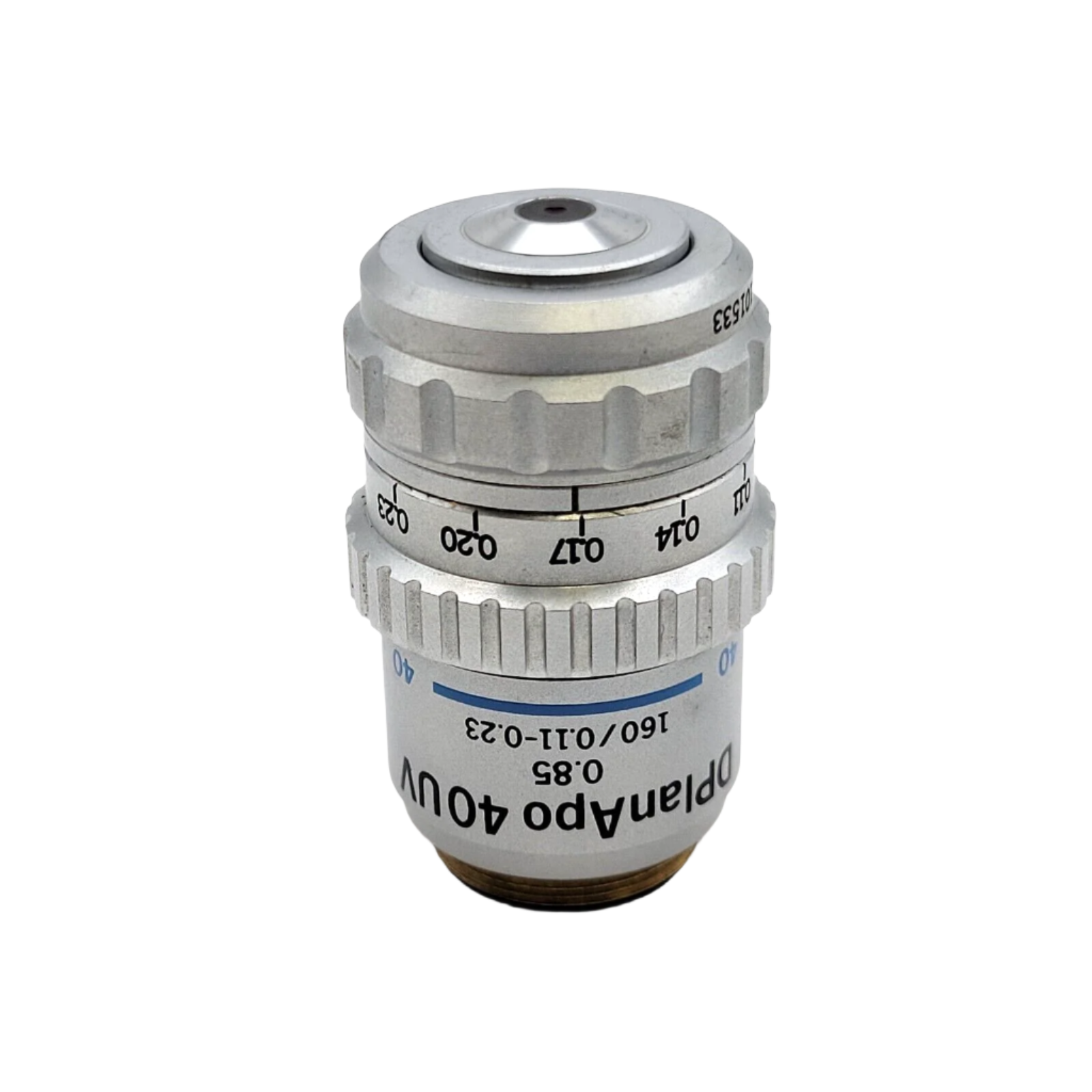 Microscopic 40x Ruler Olympus Microscope Objective DPlanApo 40UV 40x Dry 160/0.11-0.23 ...