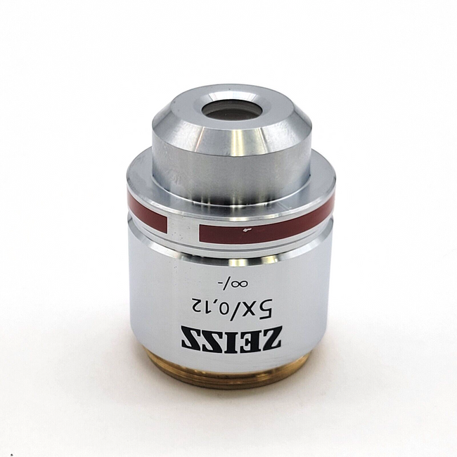 Zeiss Microscope Objective A-Plan 5x ∞/- 421030-9900 M27 - microscopemarketplace