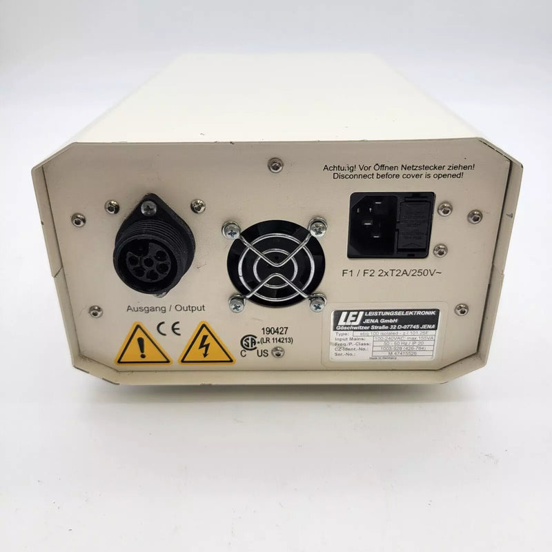 Zeiss Microscope ebq 100 Power Supply for Mercury HBO 100 Fluorescence Lamphouse - Microscope Marketplace