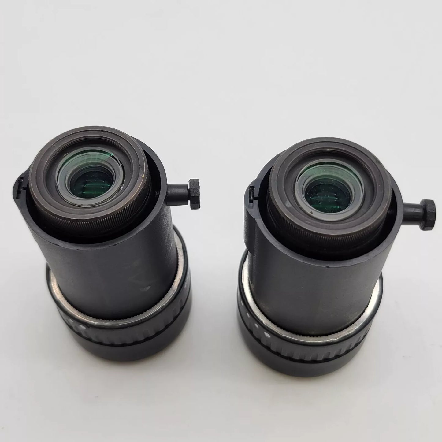 Leica Stereo Microscope 25x/9.5 Eyepieces 10450025 w. Reticle 25x Eyepiece Pair - Microscope Marketplace