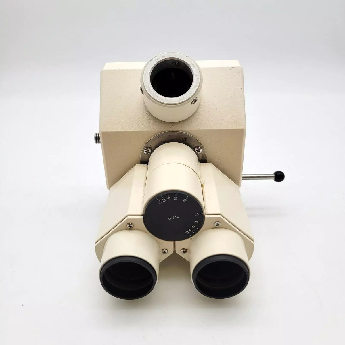 Inverted Viewing Zeiss Microscope Axiovert Inverted Trinocular Head Tube 451321