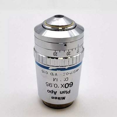 Nikon Microscope Objective Plan Apo 60x Dry DIC N2 ∞/0.11-0.23 WD 0.15 - microscopemarketplace