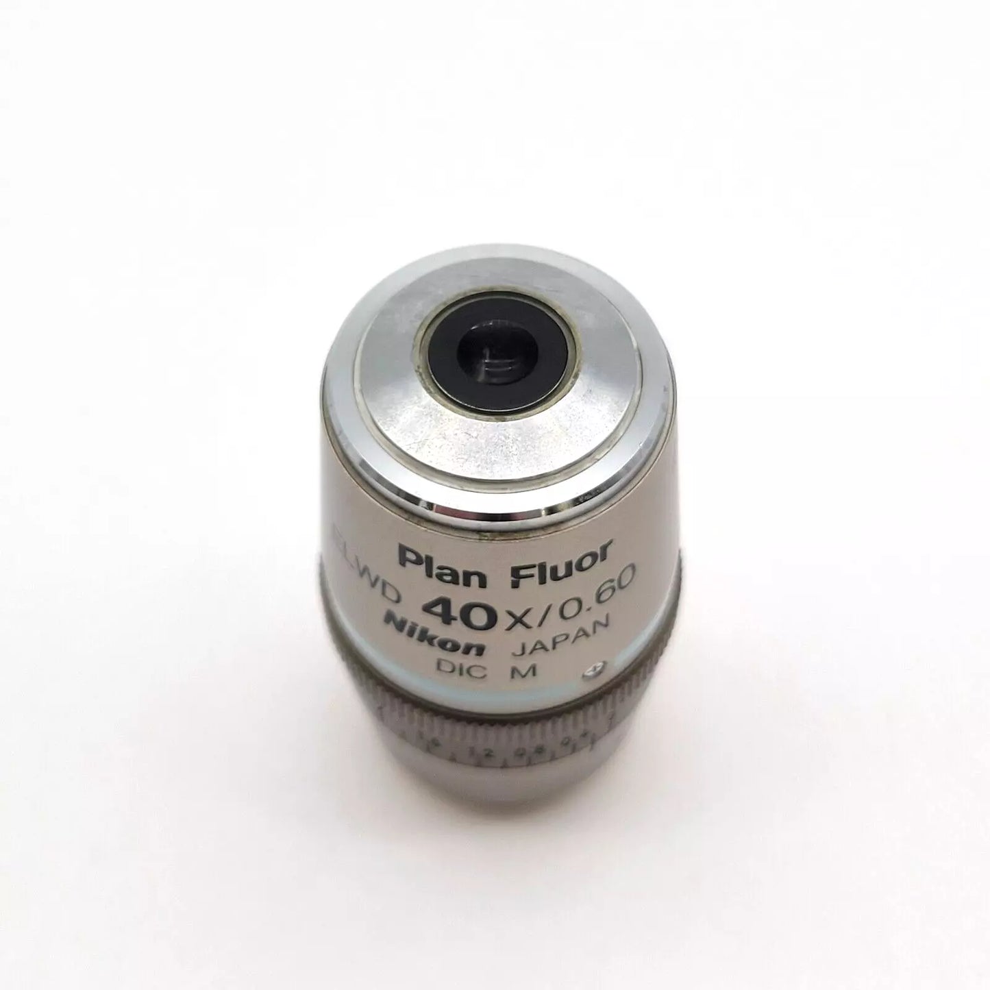 Nikon Microscope Objective Plan Fluor ELWD 40x with Correction Collar - microscopemarketplace