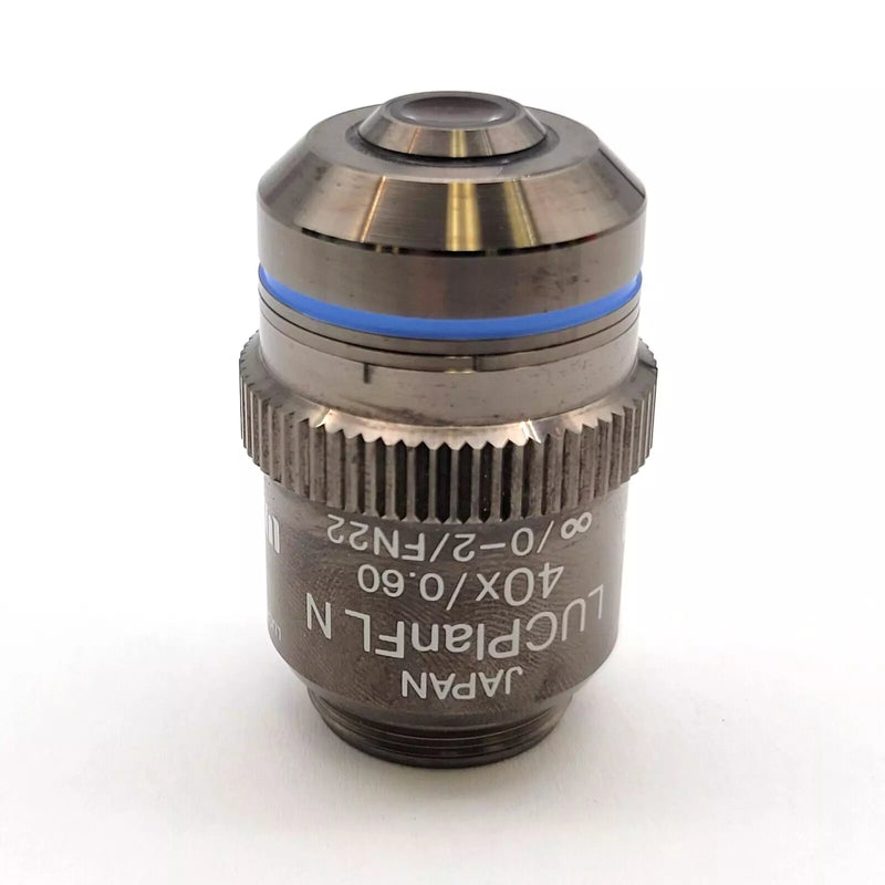 Olympus Microscope Objective LUCPlanFL N 40x with Correction - microscopemarketplace