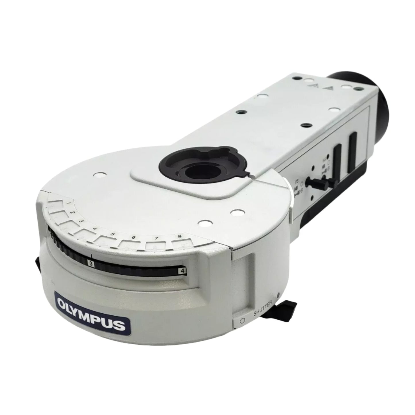 Olympus Microscope BX3-URA Fluorescence Illuminator with 8 Position Turret - microscopemarketplace