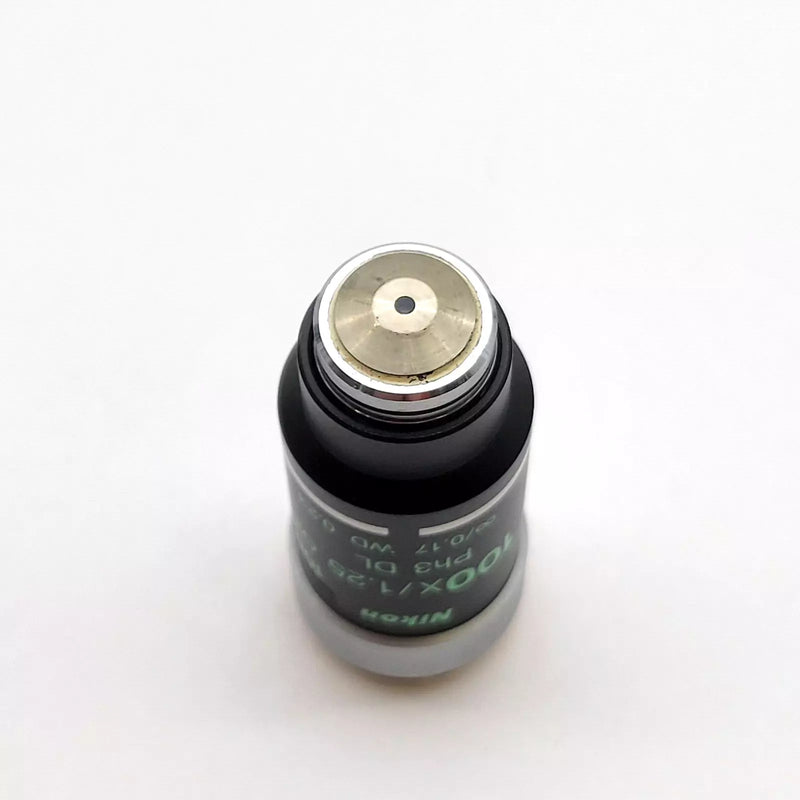 Nikon Microscope Objective 100x 1.25 Oil Ph3 DL Phase Contrast - microscopemarketplace