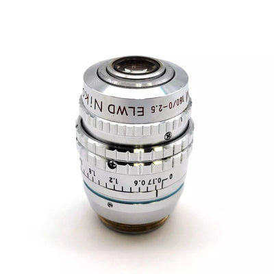 Nikon Microscope Objective Plan 40x PH3 DM ELWD 160/0-2.5 Phase Contrast - microscopemarketplace