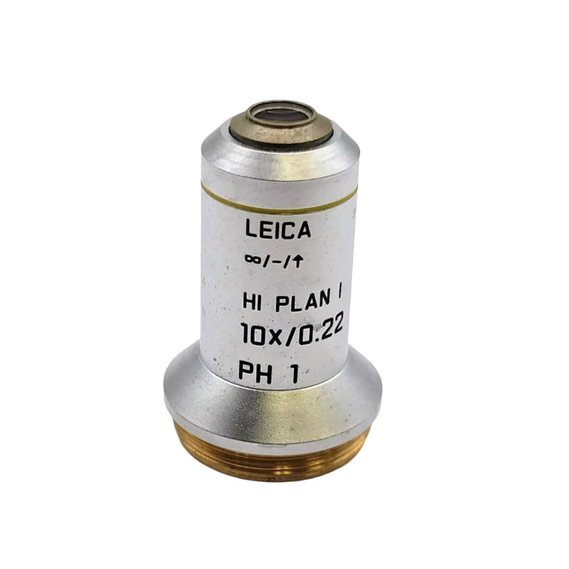 Leica Microscope Objective HI Plan I 10x Ph1 506271 Phase Contrast - microscopemarketplace