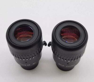 Leica Wild Stereo Microscope Eyepiece Pair 25x/9.5B 10445302 Eyepieces - microscopemarketplace