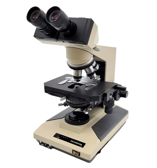 Olympus Microscope BH-2 *New Old Stock* In Original Box 10x, 40x, 100x BH2 - microscopemarketplace