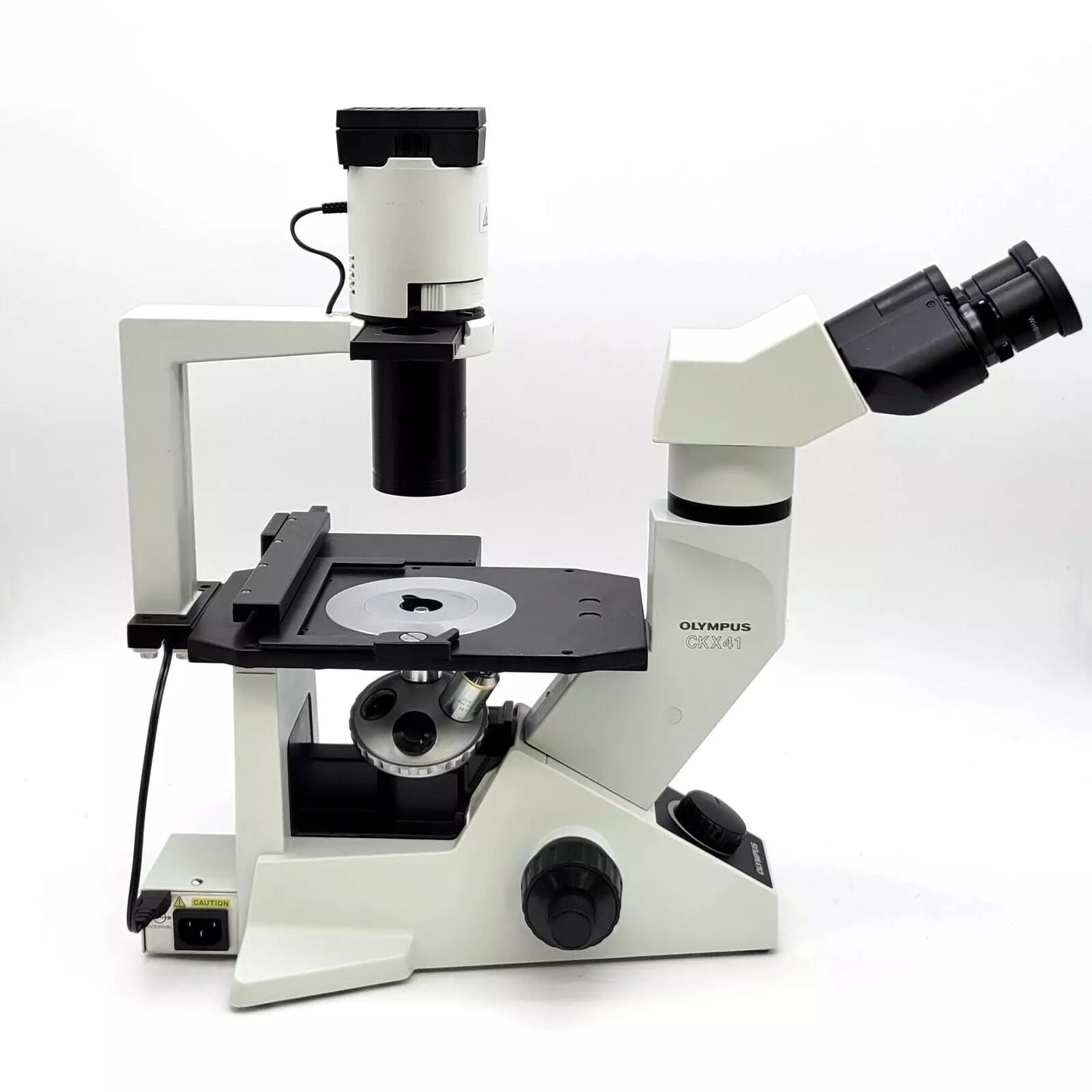 Olympus Microscope CKX41 with Phase Contrast and XY Stage | Tissue Culture - microscopemarketplace