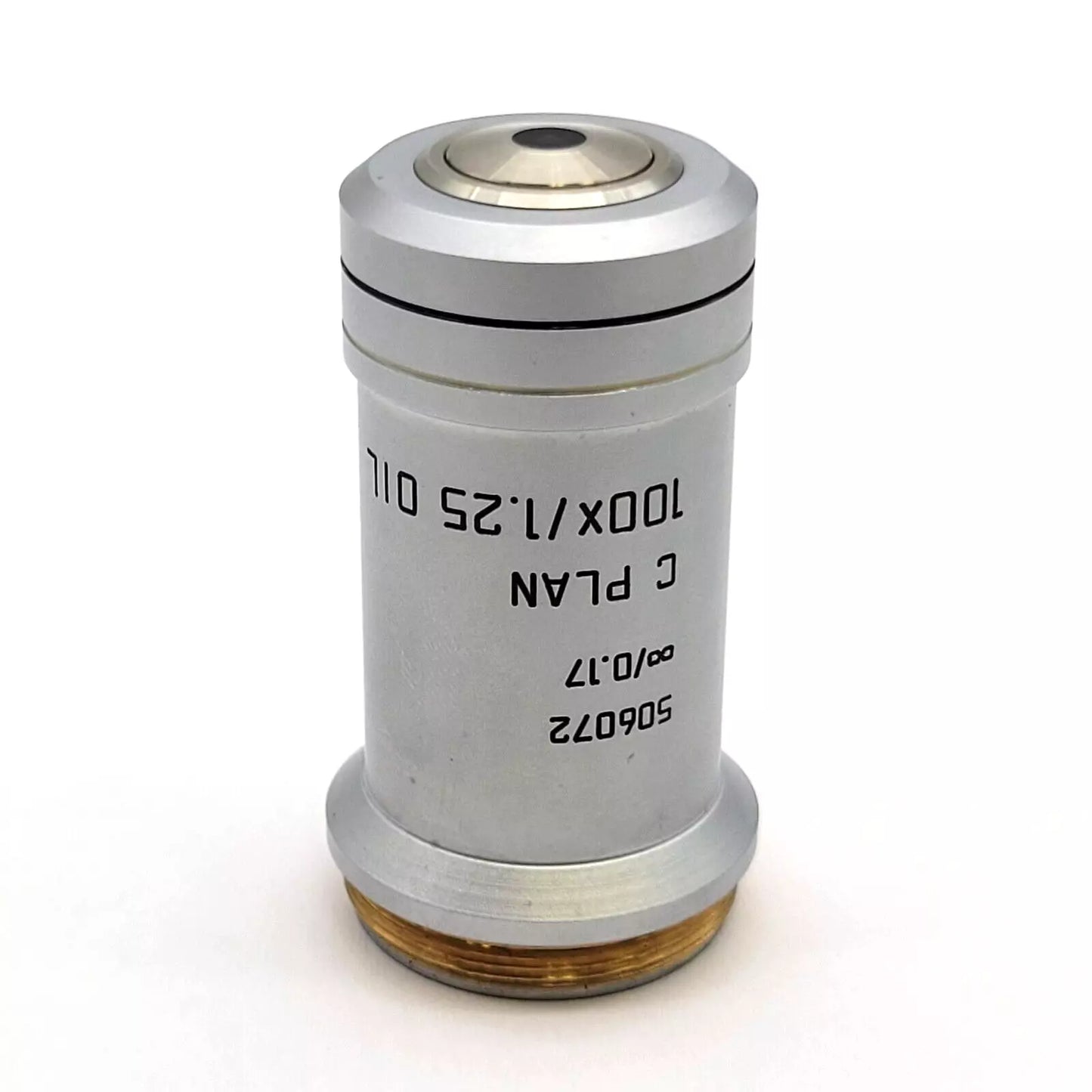 Leica Microscope Objective C Plan 100x 1.25 Oil ∞/0.17 506072 - microscopemarketplace