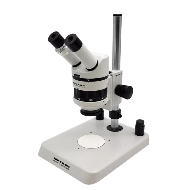 Wild Heerbrugg Stereo Microscope M5A with Stand - microscopemarketplace