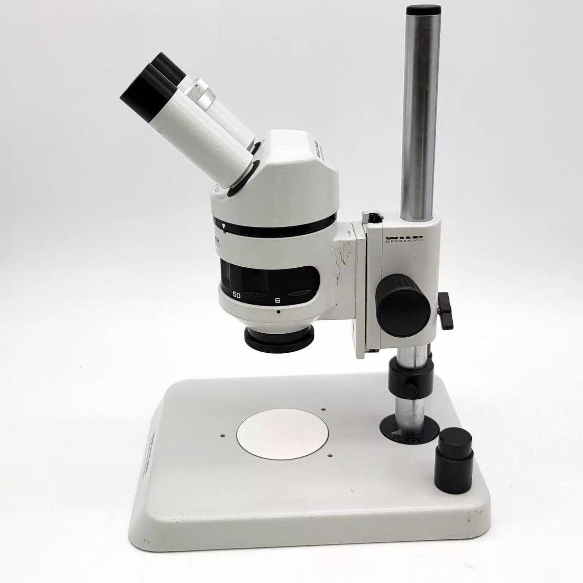 Wilde Microscope Wild Heerbrugg Stereo Microscope M5A with Stand