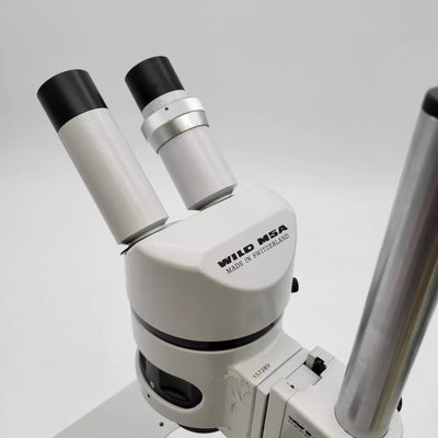 Wild Heerbrugg Stereo Microscope M5A with Stand - microscopemarketplace