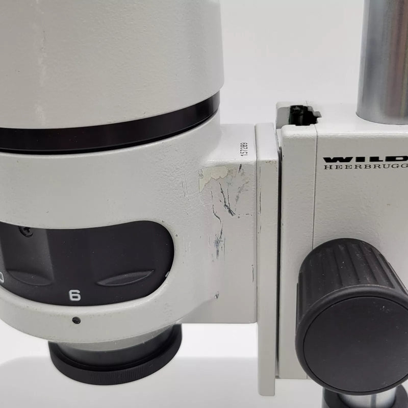 Wild Heerbrugg Stereo Microscope M5A with Stand - microscopemarketplace