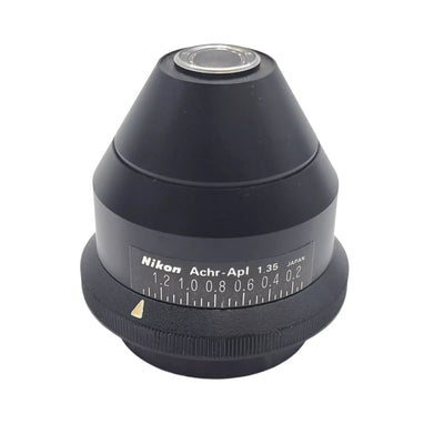 Nikon Microscope Condenser Achr-Apl 1.35 Achromat Aplanat - microscopemarketplace