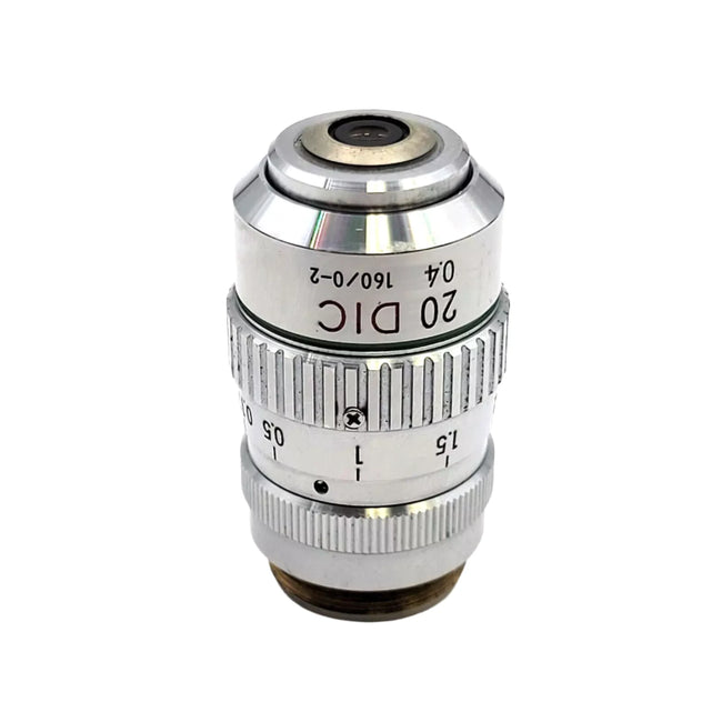 Nikon Microscope Objective 20x DIC 0.4 160/0-2 - microscopemarketplace