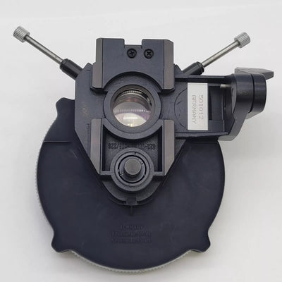 Leica Microscope Swing Out Condenser with Darkfield and Phase Contrast Rings - microscopemarketplace