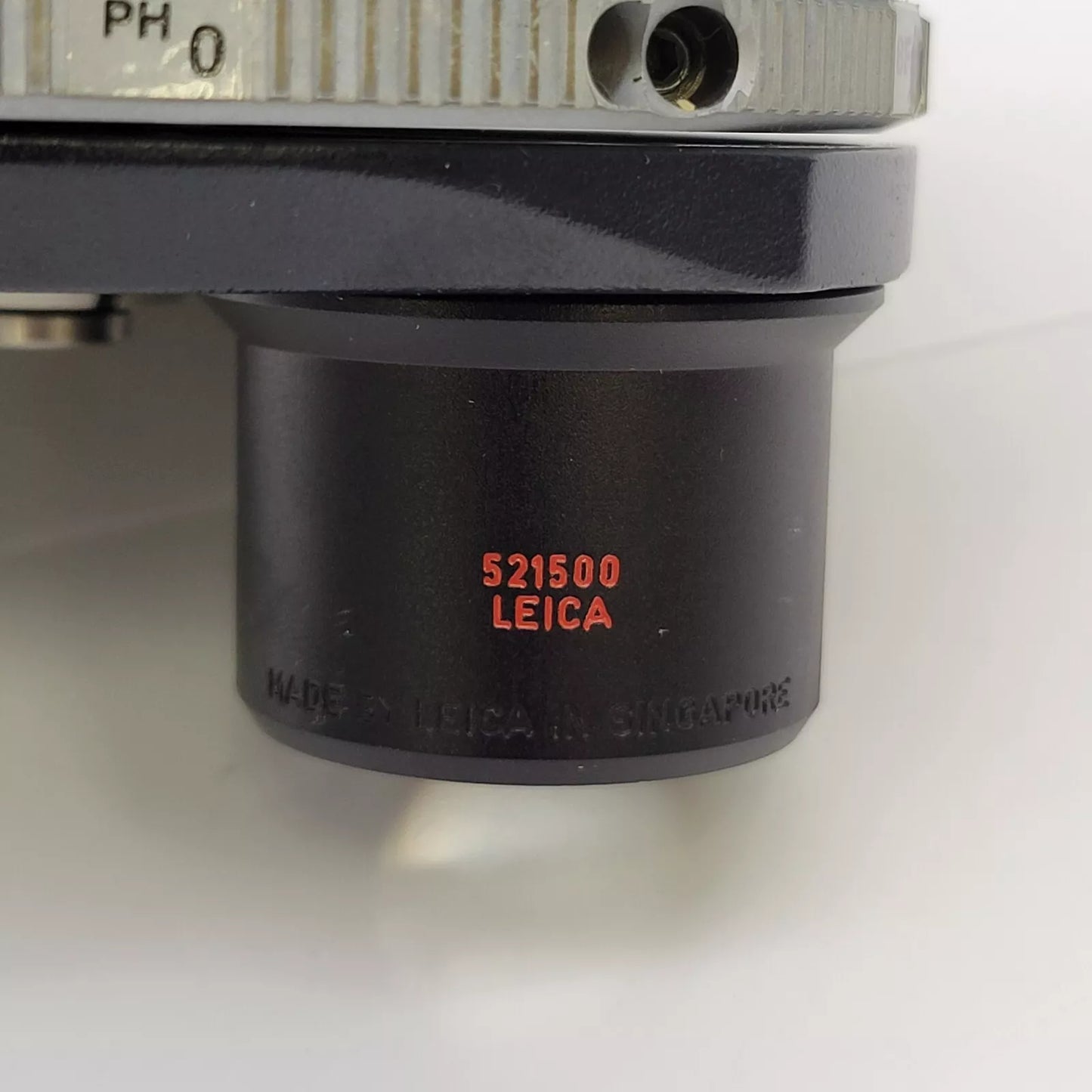 Leica Microscope Phase Contrast Condenser for Inverted with Ph0, Ph1, Ph2 - microscopemarketplace