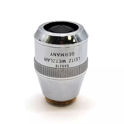 Leitz Microscope Objective NPL Fluotar 100x DF Darkfield - microscopemarketplace